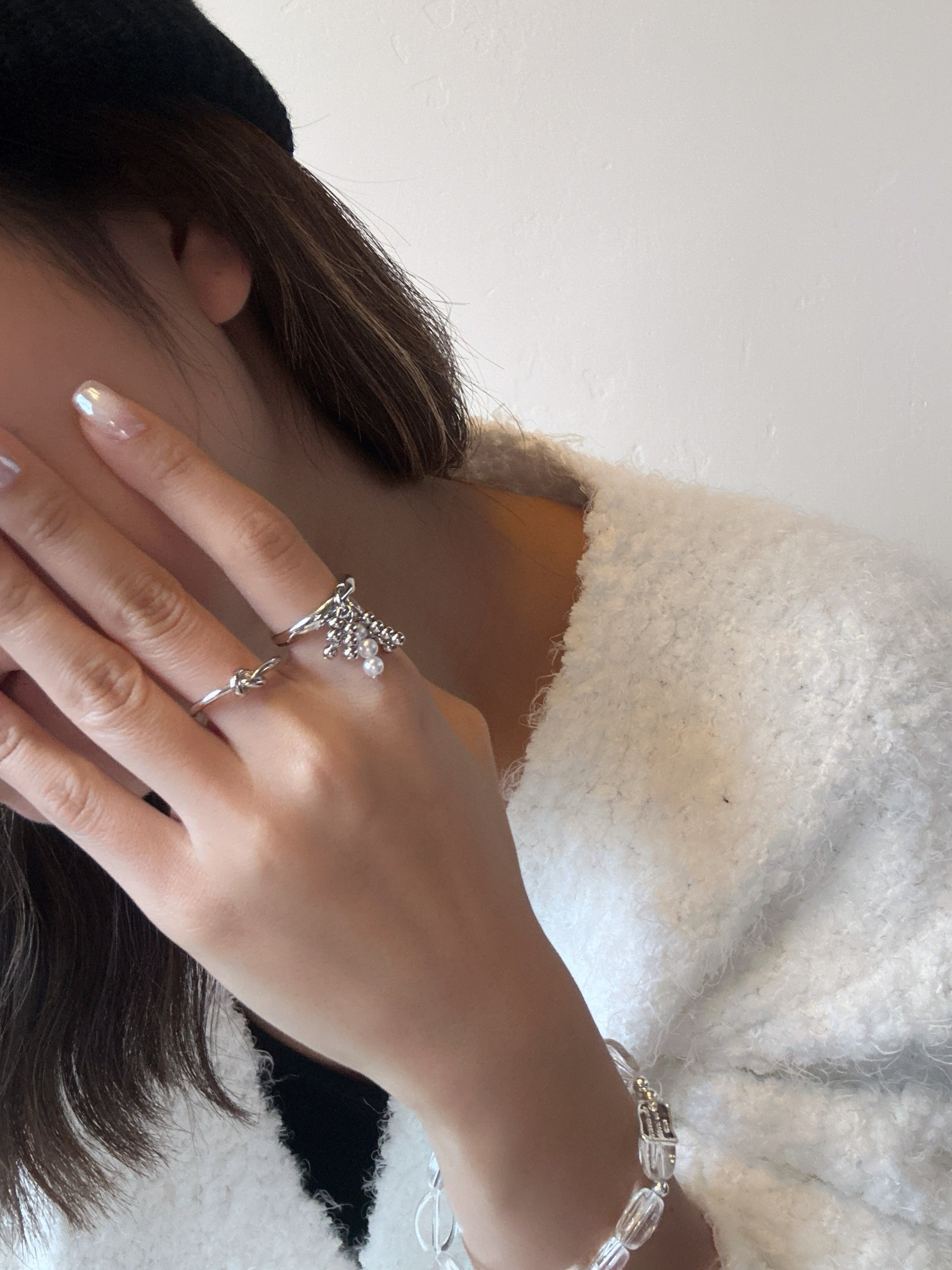 Tassel Pearl Ring - Coddle Heaven