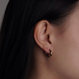 316L Stainless Steel Bold Contrast Earrings