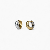 316L Stainless Steel Bold Contrast Earrings