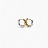 316L Stainless Steel Slim Contrast Earrings