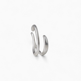 Double Oval Ear Cuff