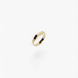 316L Sleek Bar Signet Ring