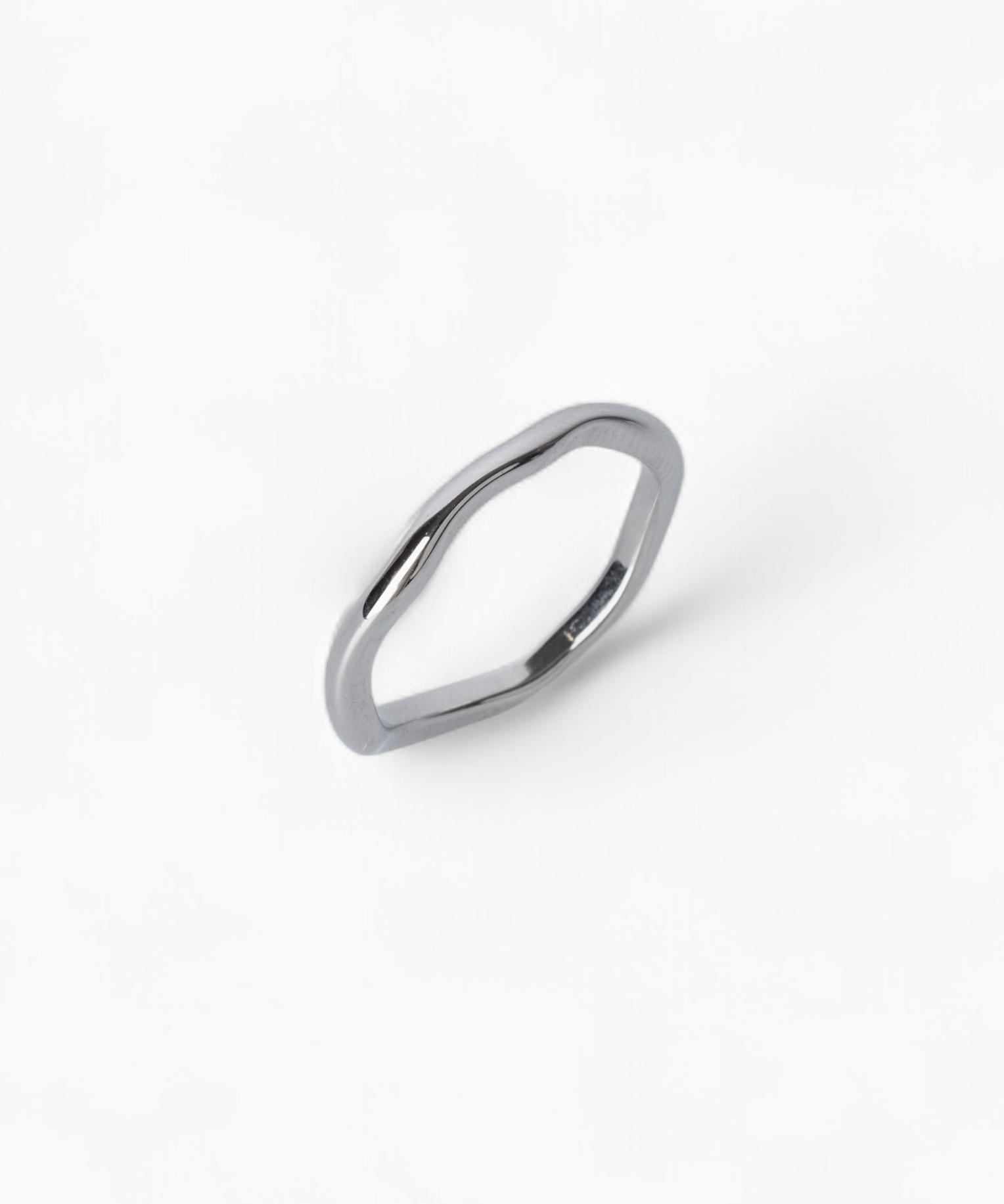 316L Liquid Metal Stacking Ring (Slim) - Coddle Heaven