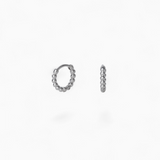 Beaded Mini Hoop Earrings