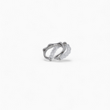 Crystal Wave Harmony Ring