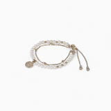 Retro Pearl Layered Bracelet