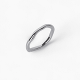 316L Liquid Metal Stacking Ring (Slim) - Coddle Heaven