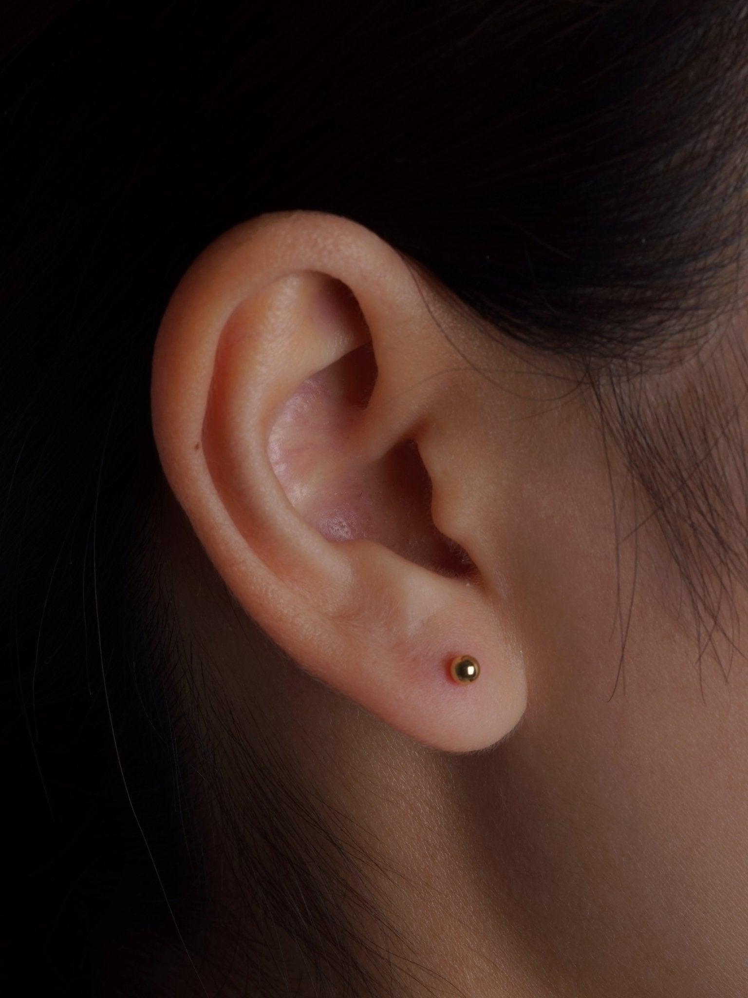 316L Stainless Steel 3mm Flatback Earrings - Coddle Heaven
