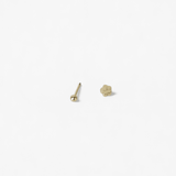 316L Stainless Steel 3mm Flatback Earrings - Coddle Heaven