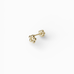 316L Stainless Steel Aurora Bead Flatback Earrings - Coddle Heaven