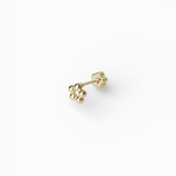 316L Stainless Steel Aurora Bead Flatback Earrings - Coddle Heaven
