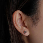 316L Stainless Steel Aurora Bead Flatback Earrings - Coddle Heaven