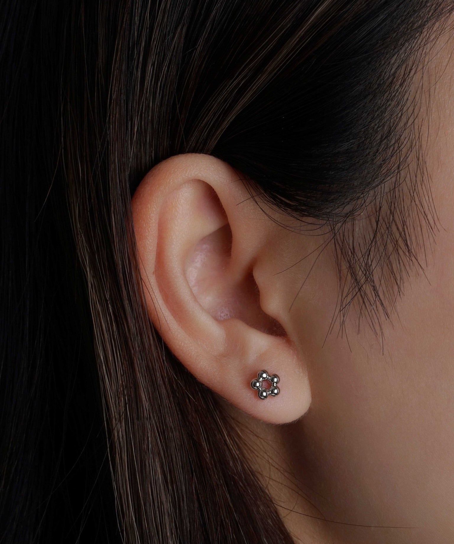 316L Stainless Steel Aurora Bead Flatback Earrings - Coddle Heaven