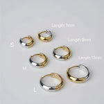 316L Stainless Steel Bold Contrast Earrings - Coddle Heaven
