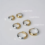 316L Stainless Steel Bold Contrast Earrings - Coddle Heaven