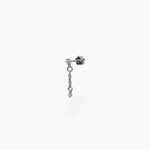 316L Stainless Steel Chain Drop Flatback Earrings - Coddle Heaven
