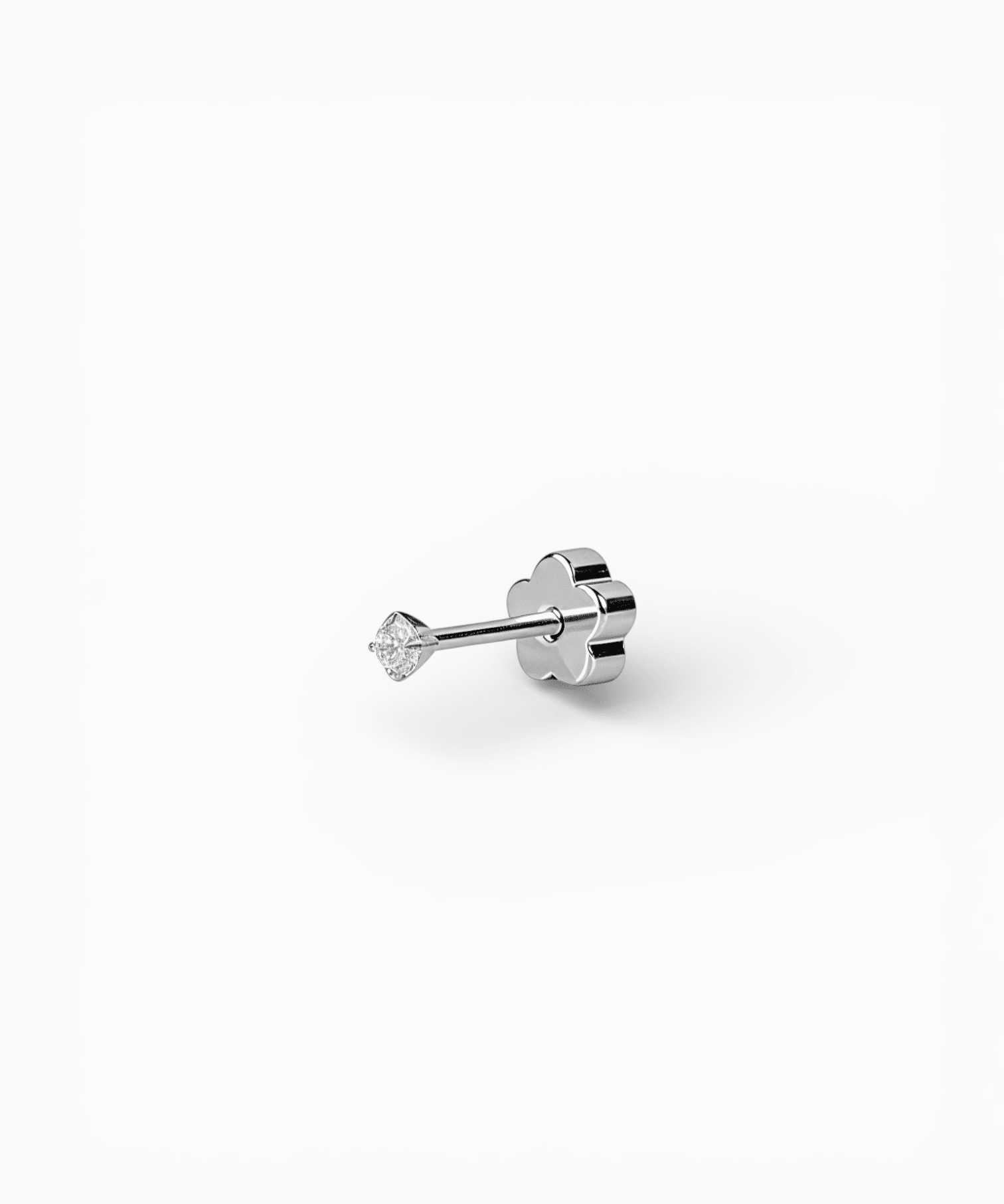 316L Stainless Steel Classic 2mm Diamond Flatback Earrings - Coddle Heaven