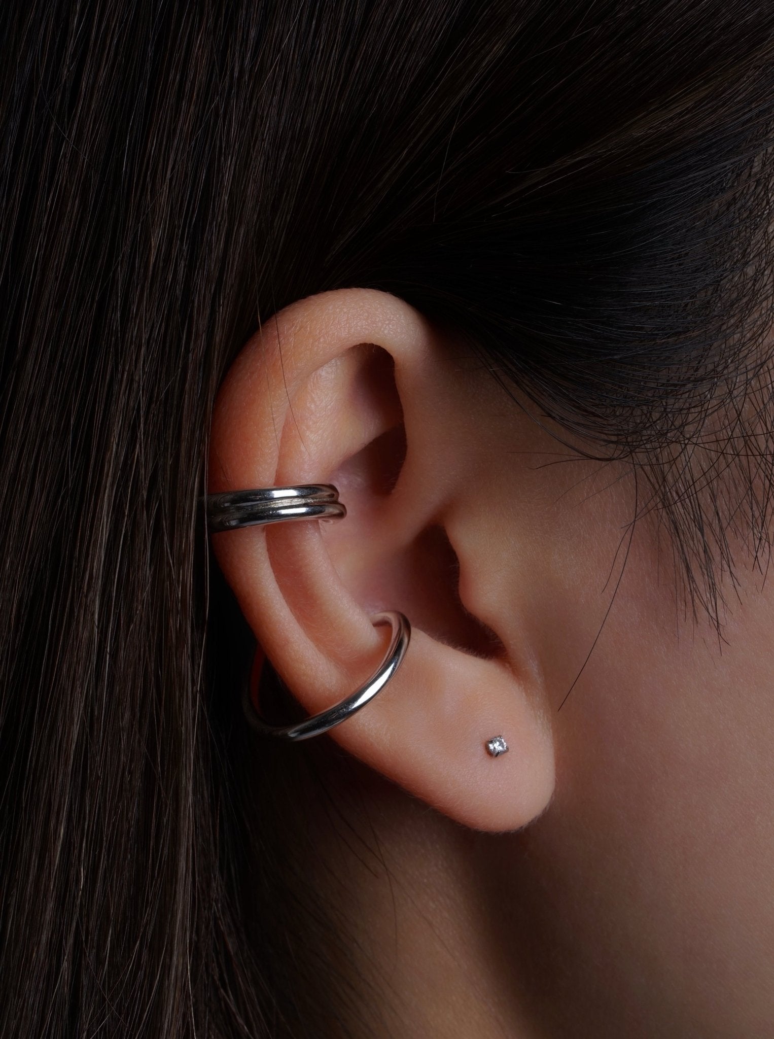 316L Stainless Steel Classic 2mm Diamond Flatback Earrings - Coddle Heaven