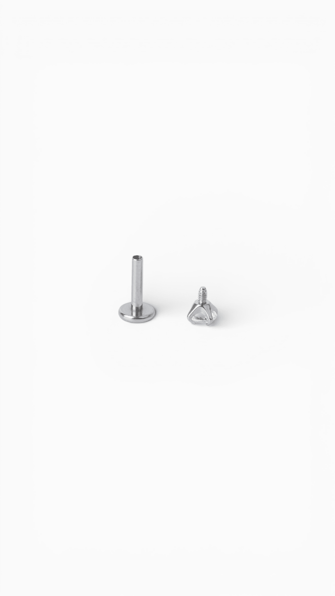 316L Stainless Steel Classic 3mm Diamond Flatback Earrings (Taper Included) - Coddle Heaven