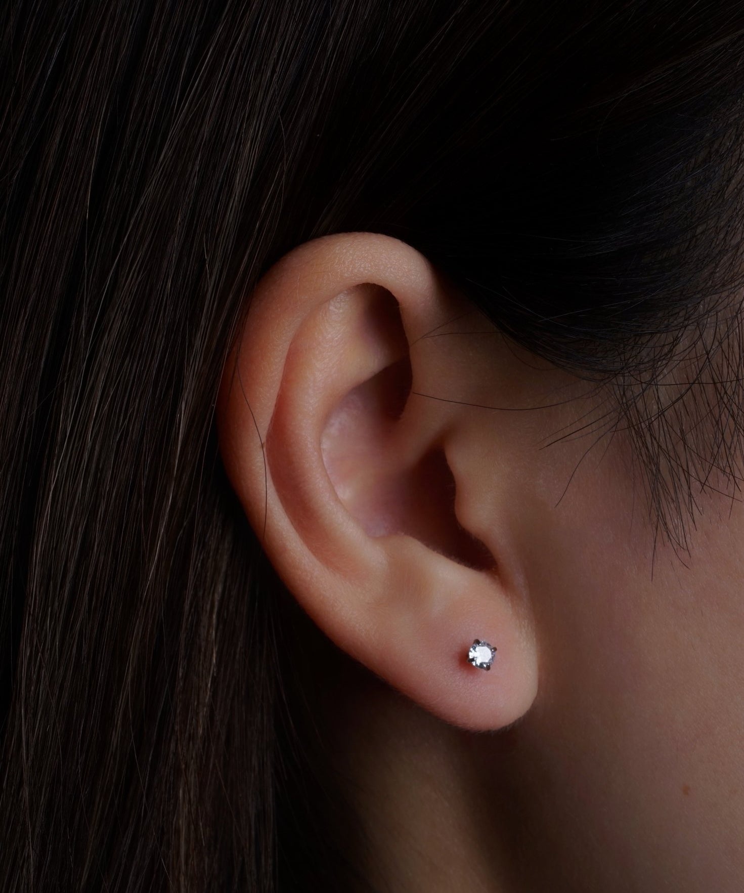 316L Stainless Steel Classic 3mm Diamond Flatback Earrings (Taper Included) - Coddle Heaven