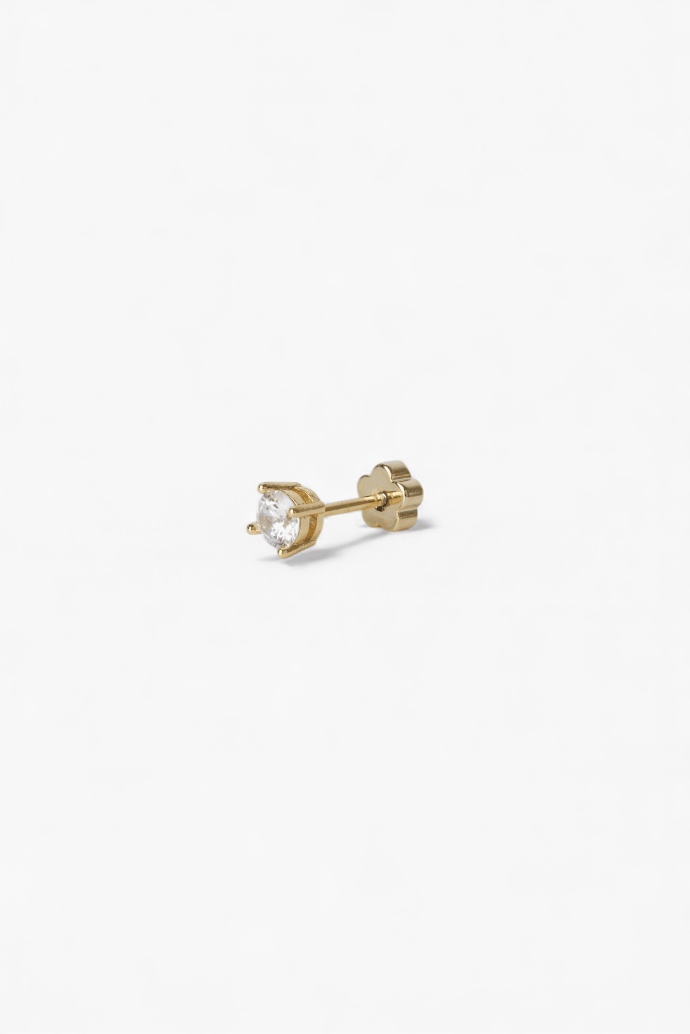 316L Stainless Steel Classic Diamond Dots Flatback Earrings - Coddle Heaven