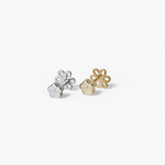 316L Stainless Steel Daisy Bloom Flatback Earrings - Coddle Heaven