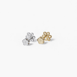 316L Stainless Steel Daisy Bloom Flatback Earrings - Coddle Heaven