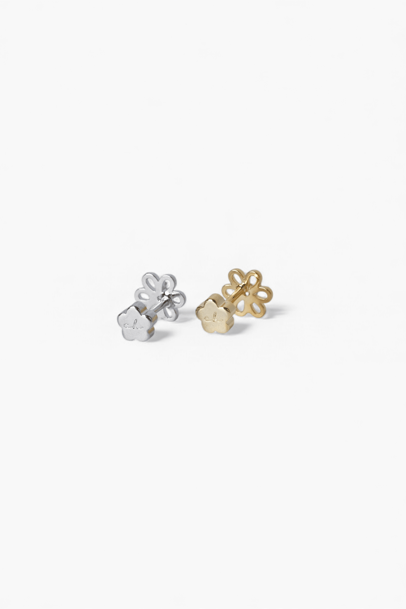 316L Stainless Steel Daisy Bloom Flatback Earrings - Coddle Heaven