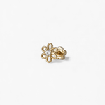 316L Stainless Steel Daisy Bloom Flatback Earrings - Coddle Heaven