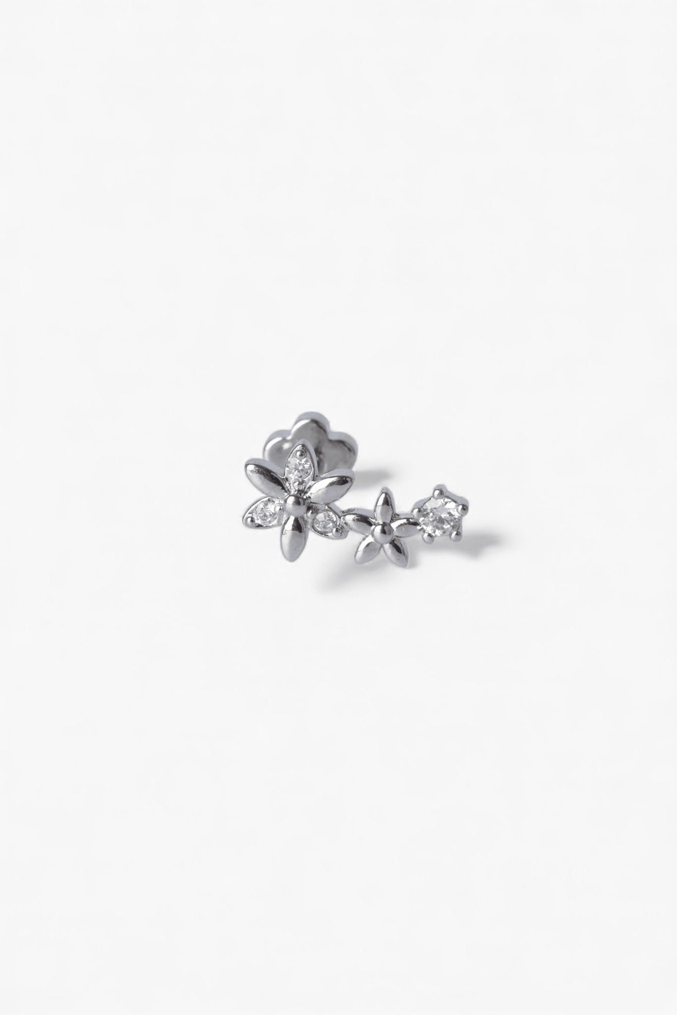 316L Stainless Steel Daisy Chain Flatback Earrings - Coddle Heaven
