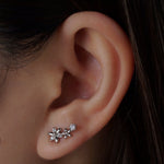 316L Stainless Steel Daisy Chain Flatback Earrings - Coddle Heaven