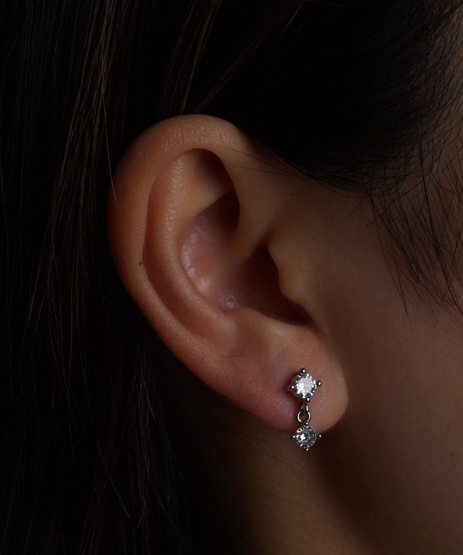 316L Stainless Steel Duet Drop Flatback Earrings - Coddle Heaven