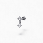 316L Stainless Steel Duet Drop Flatback Earrings - Coddle Heaven