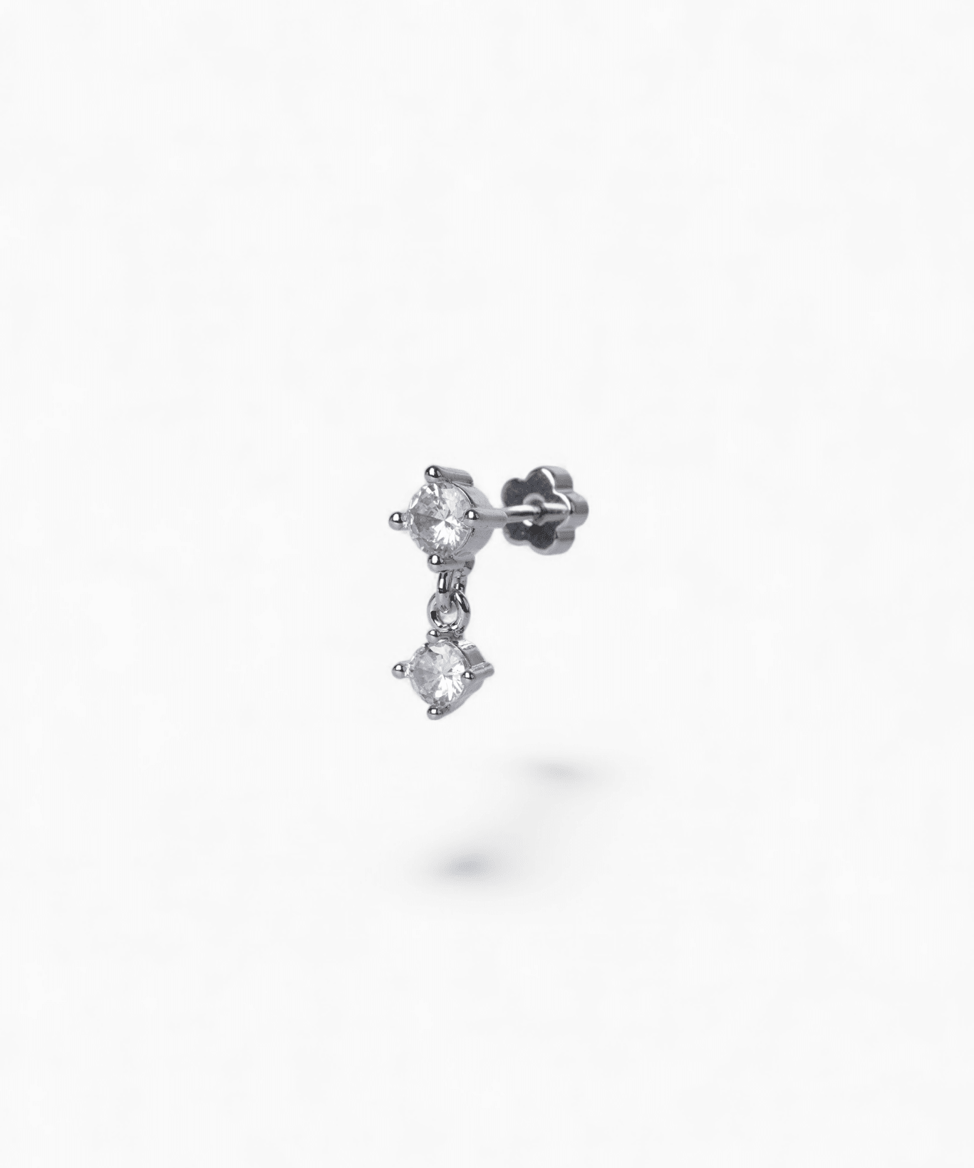 316L Stainless Steel Duet Drop Flatback Earrings - Coddle Heaven