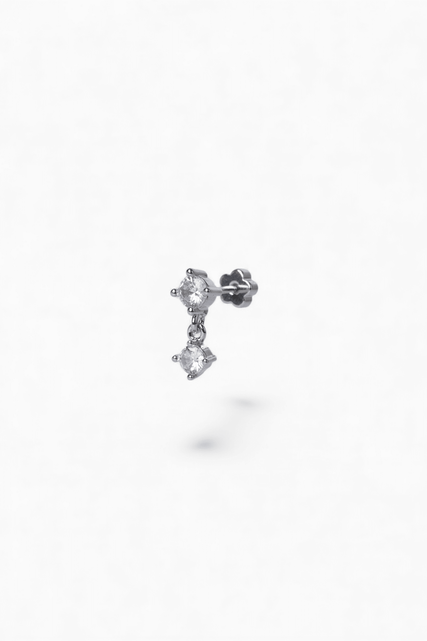 316L Stainless Steel Duet Drop Flatback Earrings - Coddle Heaven