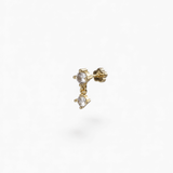 316L Stainless Steel Duet Drop Flatback Earrings - Coddle Heaven