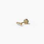 316L Stainless Steel Galaxy Bar Flatback Earrings - Coddle Heaven