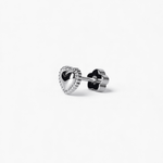 316L Stainless Steel Heart Flatback Earrings - Coddle Heaven
