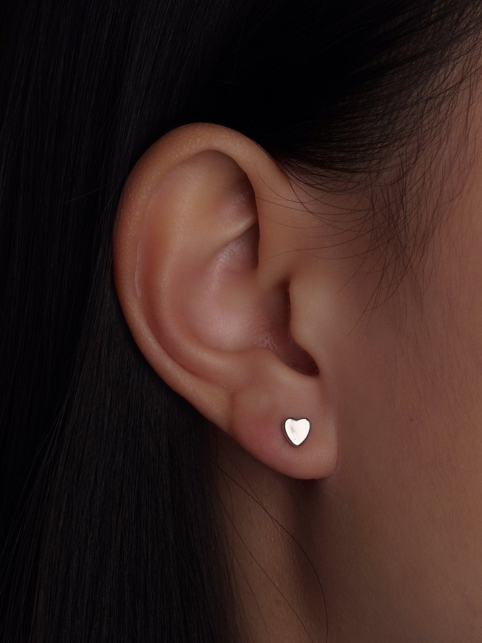 316L Stainless Steel Heartbeat Flatback Earrings - Coddle Heaven
