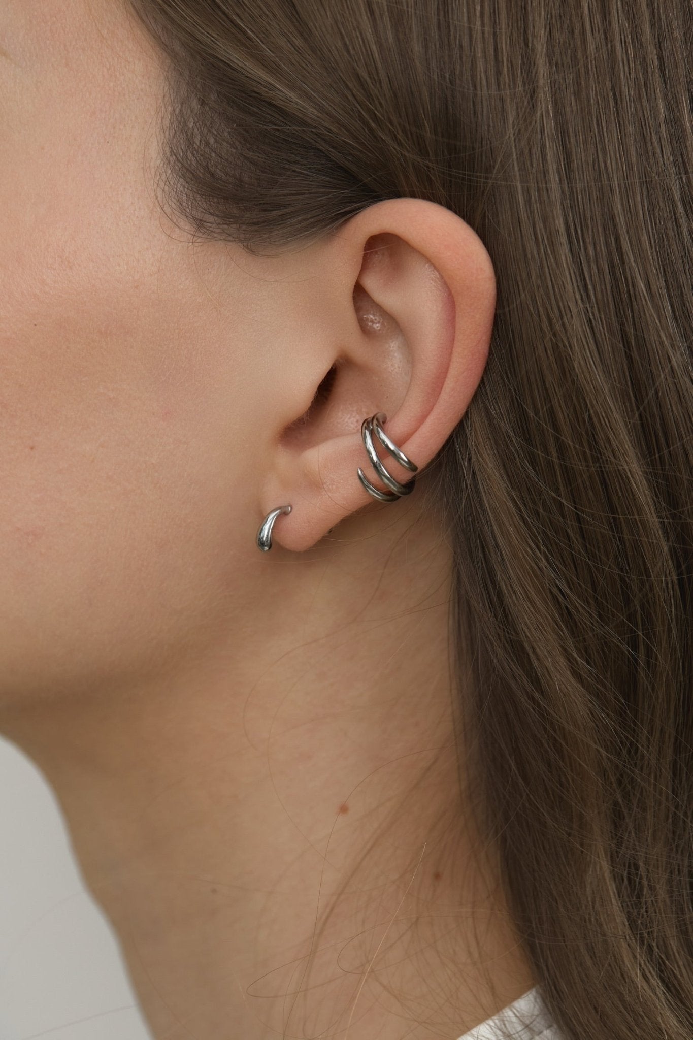 316L Stainless Steel Little Drop Flatback Earrings - Coddle Heaven