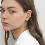 316L Stainless Steel Little Drop Flatback Earrings - Coddle Heaven
