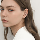 316L Stainless Steel Little Drop Flatback Earrings - Coddle Heaven