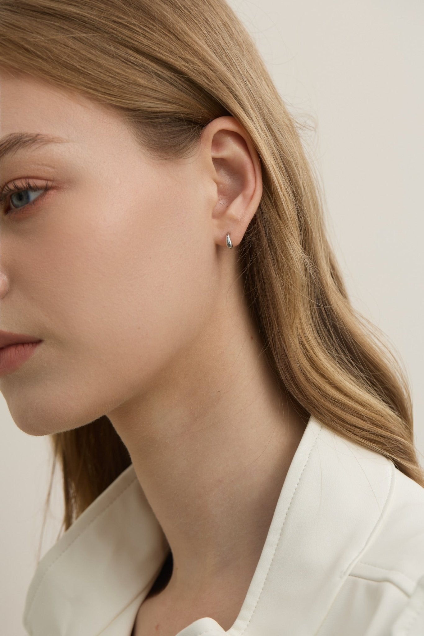 316L Stainless Steel Little Drop Flatback Earrings - Coddle Heaven