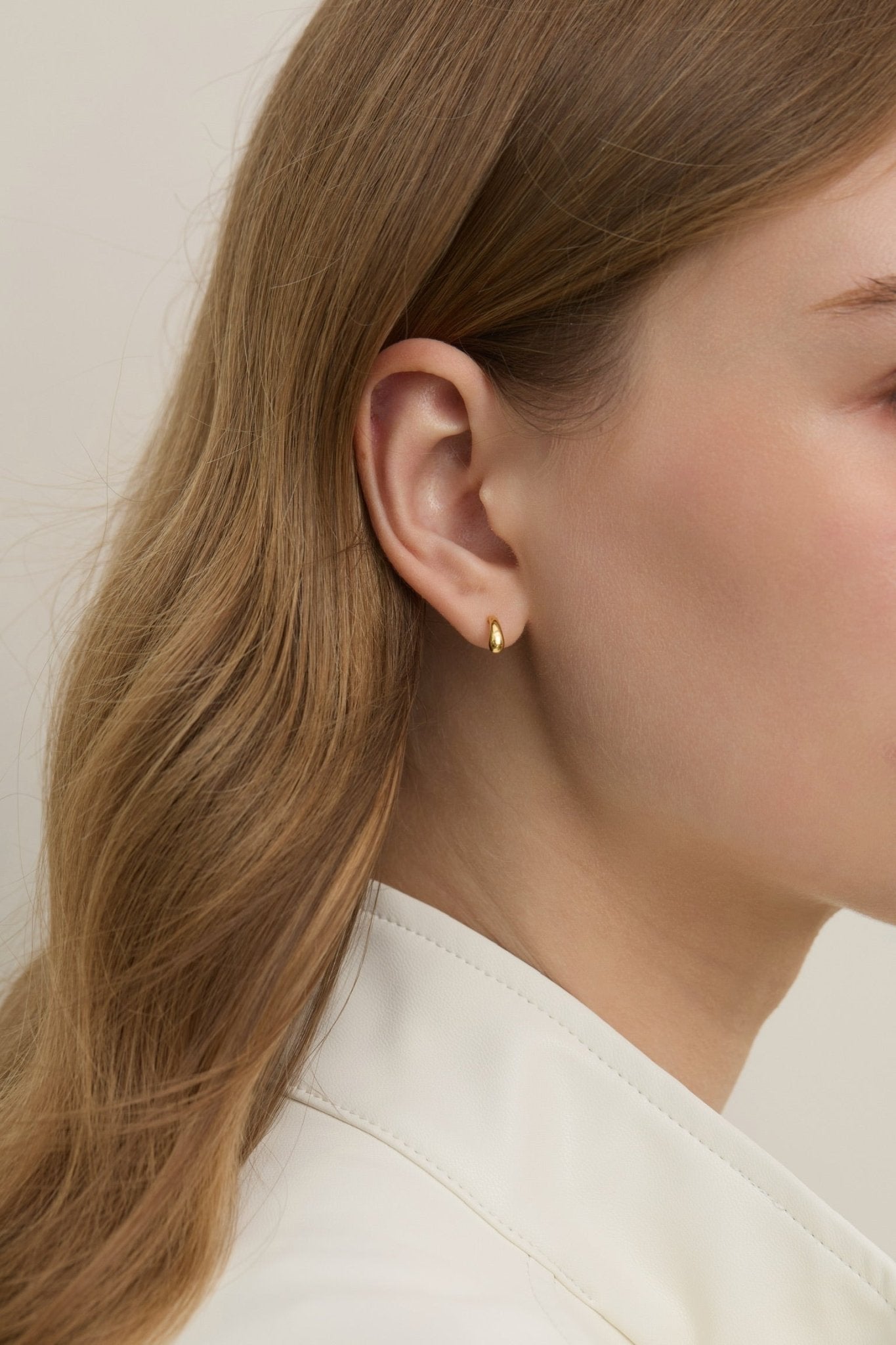 316L Stainless Steel Little Drop Flatback Earrings - Coddle Heaven