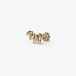 316L Stainless Steel Lotus Bloom Flower Flatback Earrings - Coddle Heaven