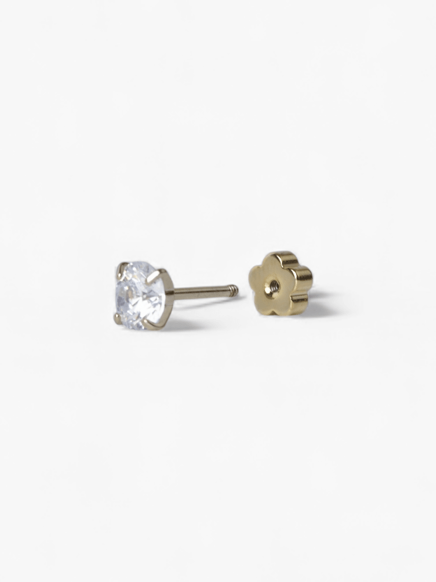 316L Stainless Steel Mini Eternal Flatback Earrings - Coddle Heaven