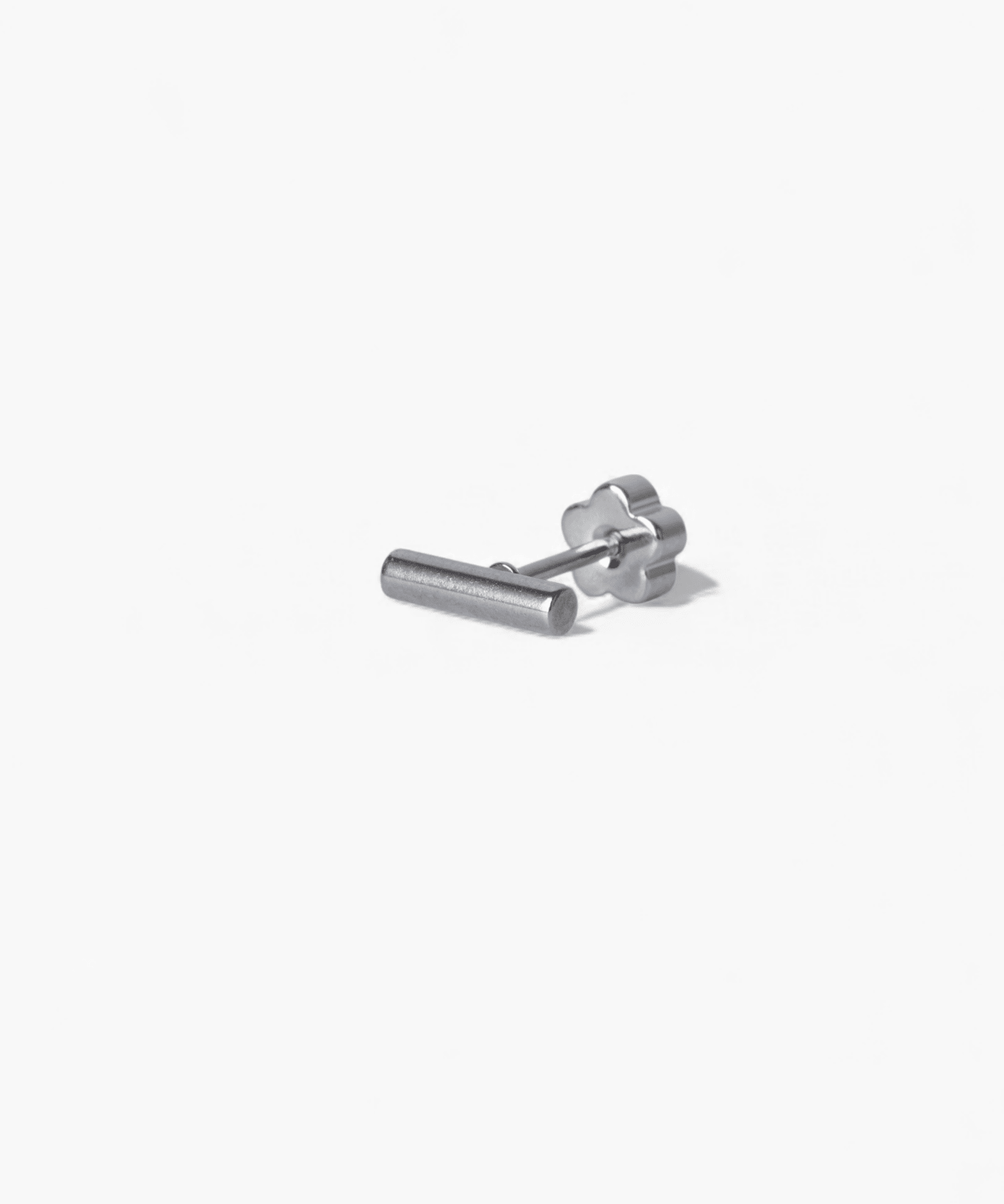 316L Stainless Steel Minimal Line Bar Flatback Earrings - Coddle Heaven