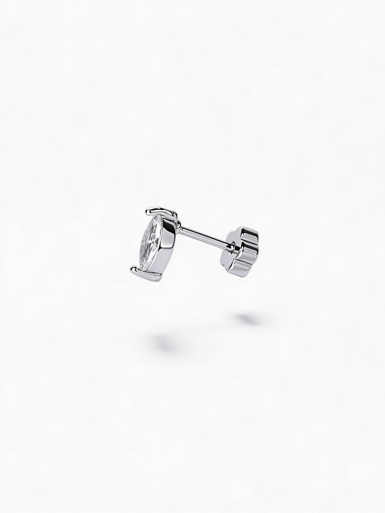 316L Stainless Steel Olive Diamond Flatback Earrings - Coddle Heaven
