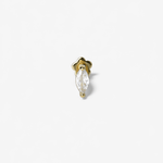 316L Stainless Steel Olive Diamond Flatback Earrings - Coddle Heaven