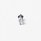 316L Stainless Steel Olive Diamond Flatback Earrings - Coddle Heaven